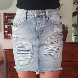 Denim skirt
